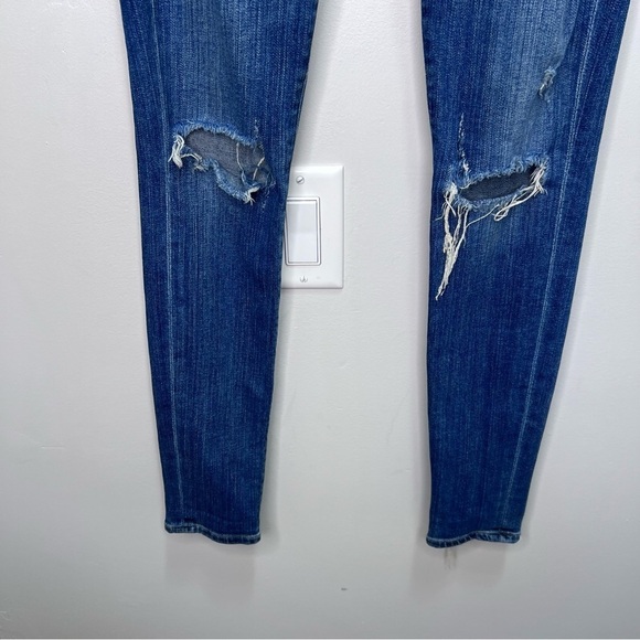 Agolde Distressed Skinny Jeans Size 24 - Picture 6 of 15